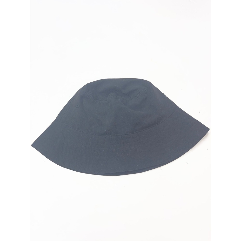 H&M Divided Black Bucket Hat Size XS/S Cotton Blend Solid Sun Hat
